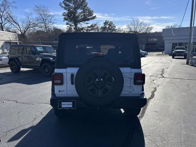 2026 Bright White Clearcoat Jeep Wrangler Sport 4X4 Convertible