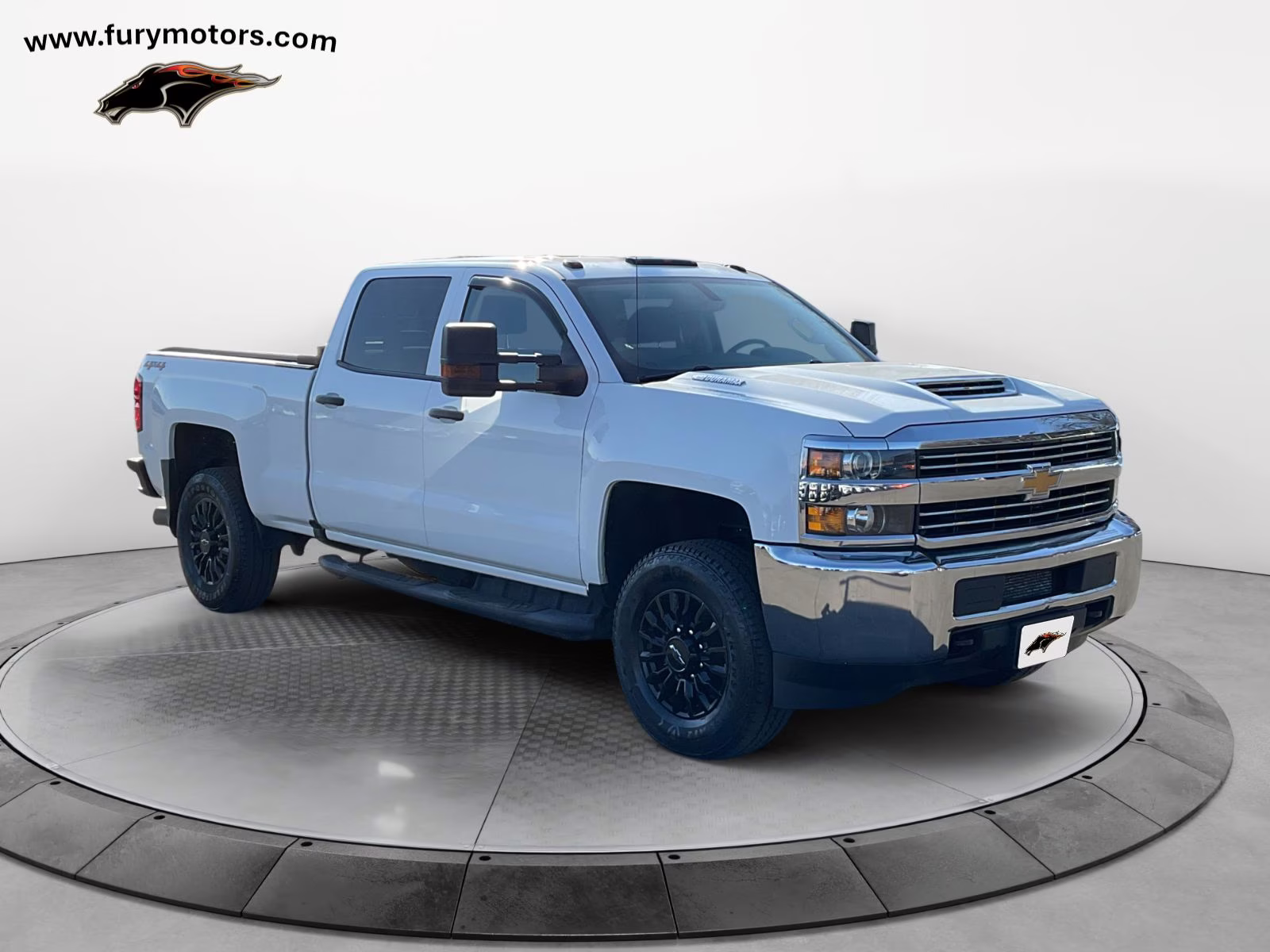 2018 Summit White Chevrolet Silverado 3500HD Work Truck 4X4 Truck