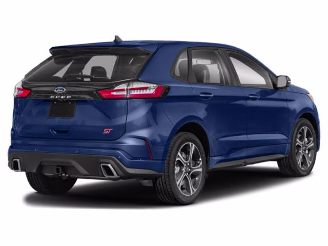 2022 Blue Metallic Ford Edge SEL AWD