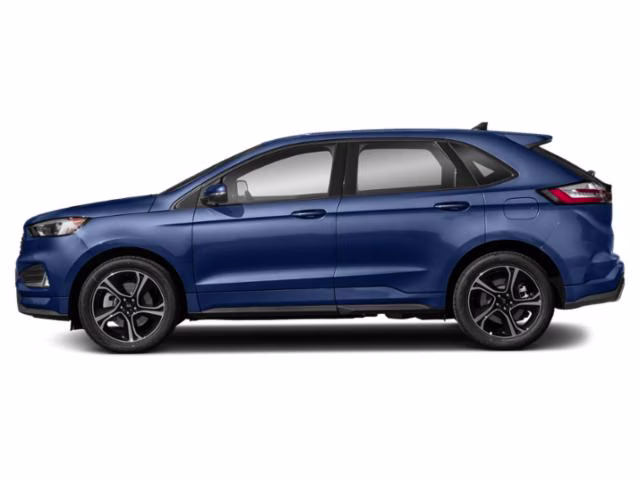 2022 Blue Metallic Ford Edge SEL AWD