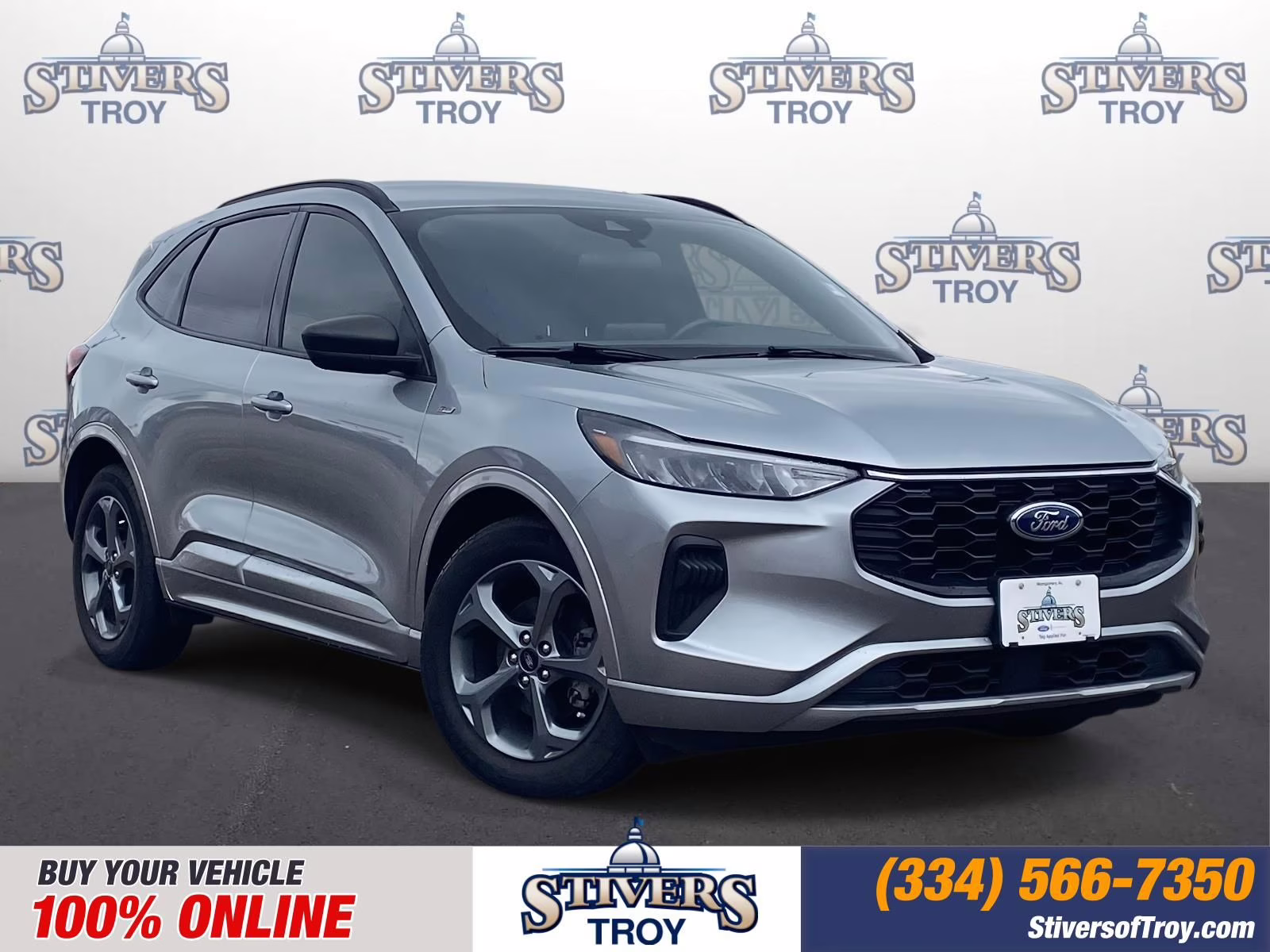 2023 Silver Metallic Ford Escape ST-Line FWD SUV