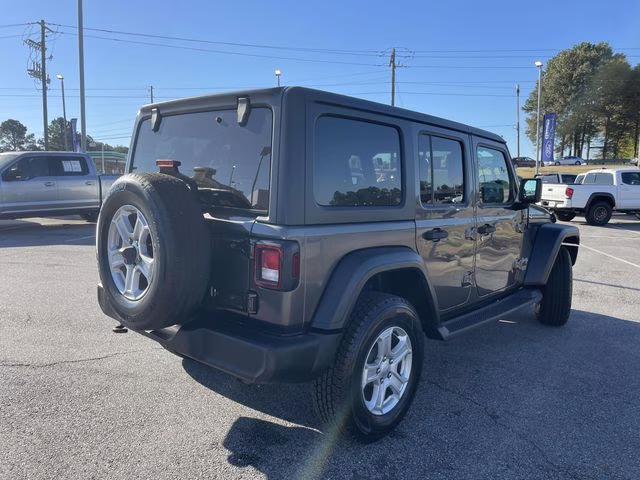 2019 Granite Crystal Metallic Clearcoat Jeep Wrangler Unlimited Sport S 4X4 SUV
