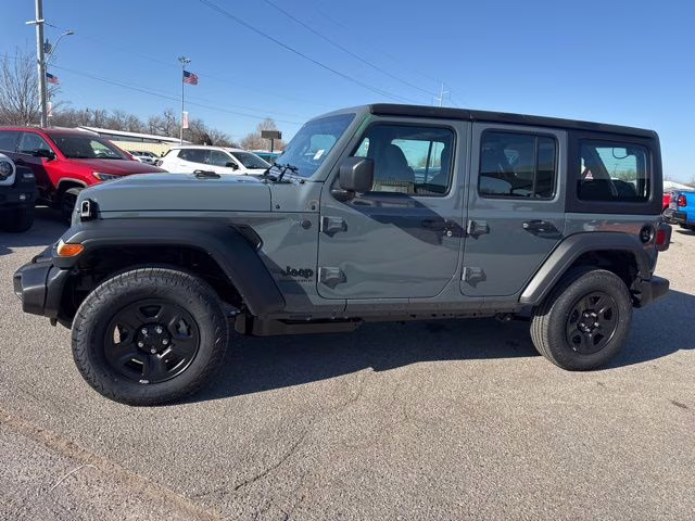 2026 Anvil Clearcoat Jeep Wrangler Sport 4X4 SUV