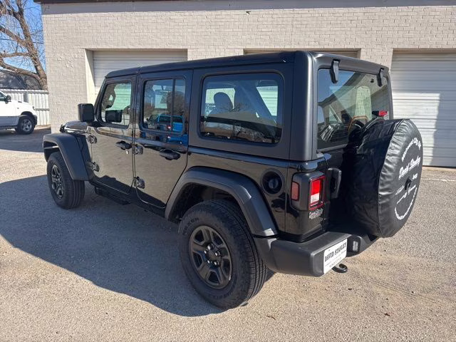2026 Black Clearcoat Jeep Wrangler Sport 4X4 SUV