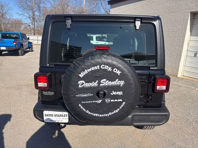 2026 Black Clearcoat Jeep Wrangler Sport 4X4 SUV