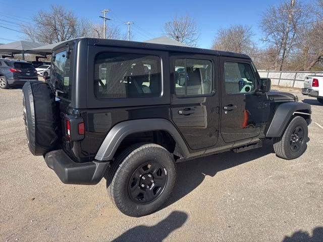 2026 Black Clearcoat Jeep Wrangler Sport 4X4 SUV