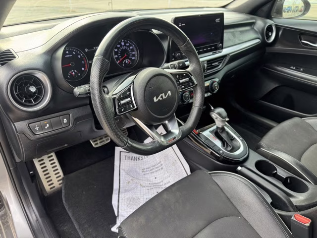 2022 Steel Gray Kia Forte GT-Line FWD Sedan