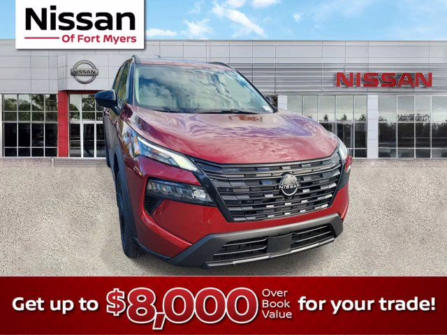 2026 Scarlet Ember Tintcoat Nissan Rogue SV FWD SUV