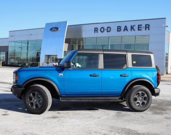 2025 Velocity Blue Ford Bronco Big Bend 4X4 SUV