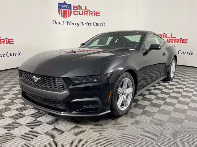 2026 Shadow Black Ford Mustang EcoBoost RWD Coupe
