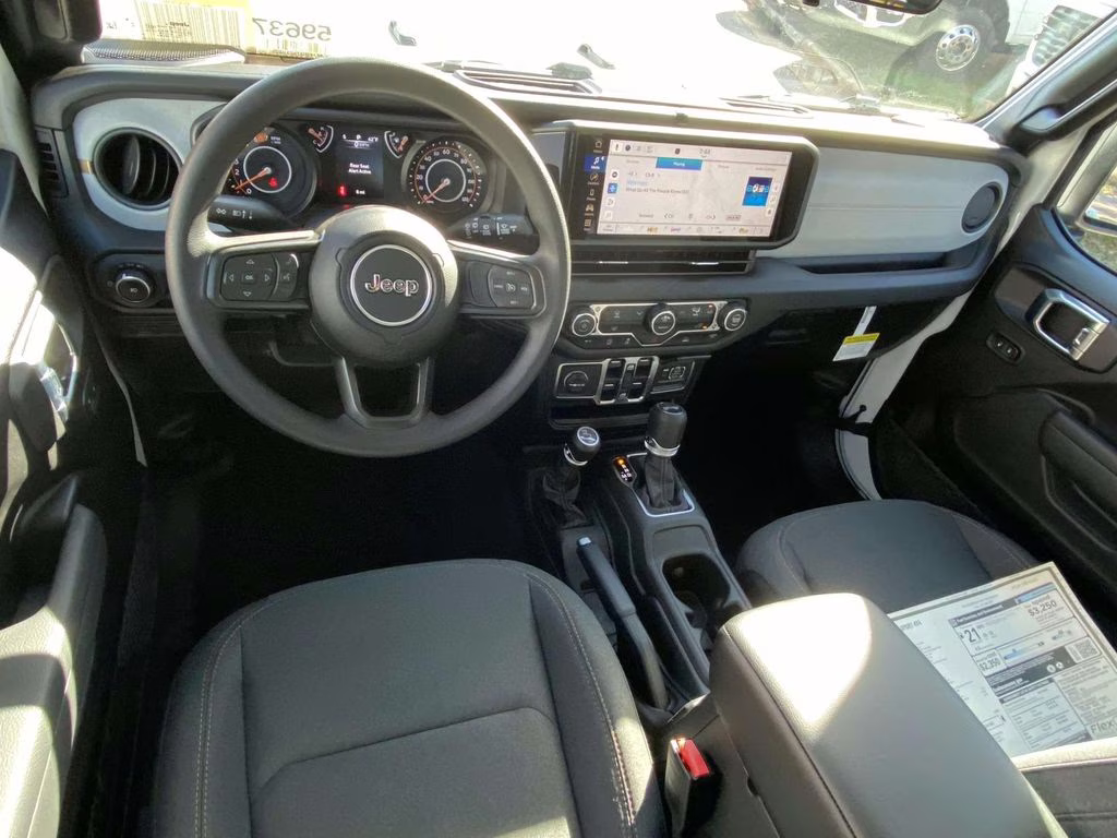 2026 bright white clearcoat Jeep Wrangler Sport 4X4 SUV