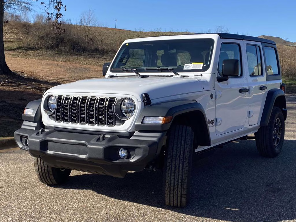 2026 bright white clearcoat Jeep Wrangler Sport 4X4 SUV