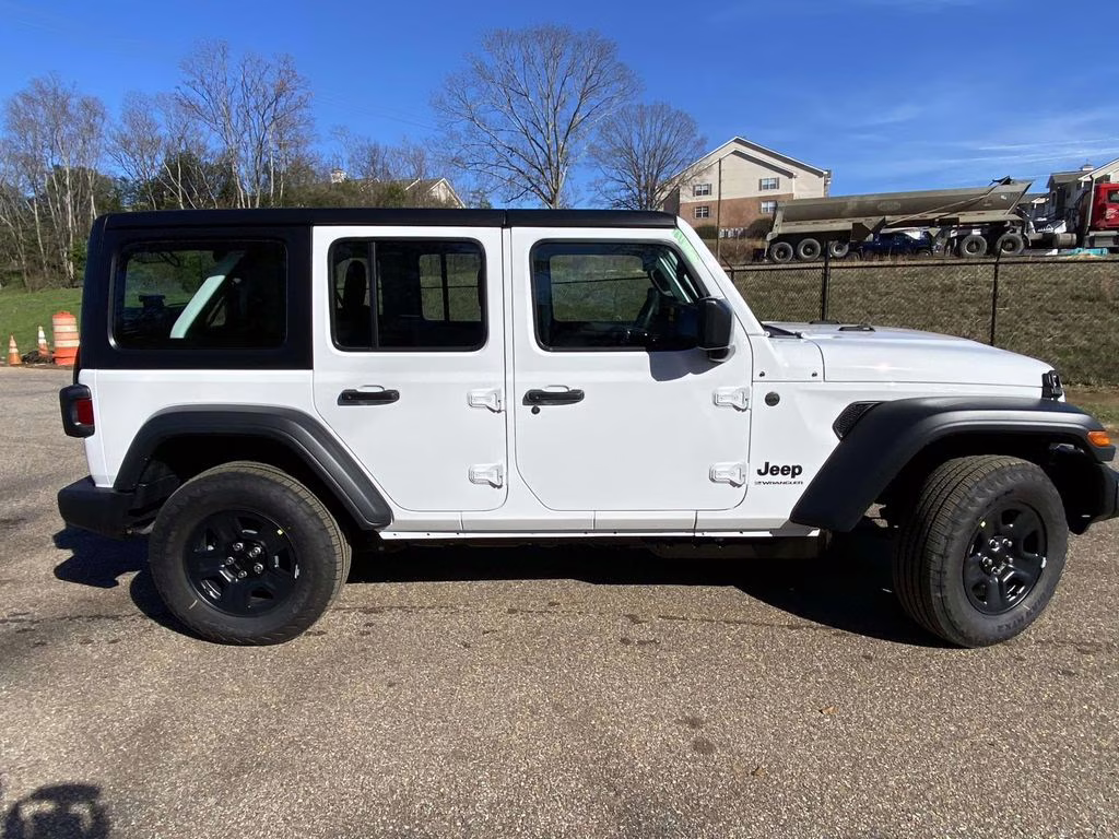 2026 bright white clearcoat Jeep Wrangler Sport 4X4 SUV