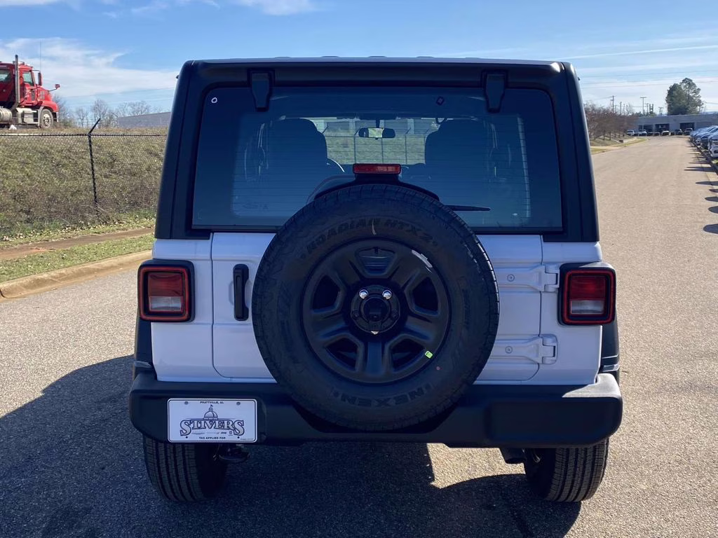 2026 bright white clearcoat Jeep Wrangler Sport 4X4 SUV