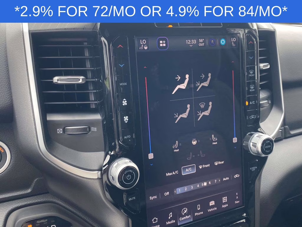 2026 Granite Crystal Metallic Clearcoat Ram 1500 Big Horn/Lone Star 4X4 Truck