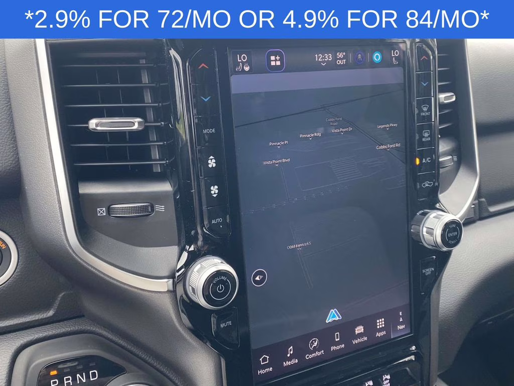 2026 Granite Crystal Metallic Clearcoat Ram 1500 Big Horn/Lone Star 4X4 Truck