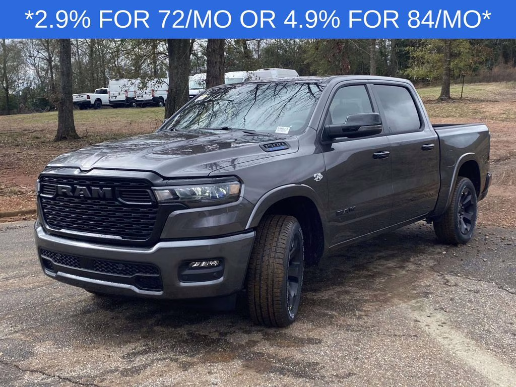 2026 Granite Crystal Metallic Clearcoat Ram 1500 Big Horn/Lone Star 4X4 Truck