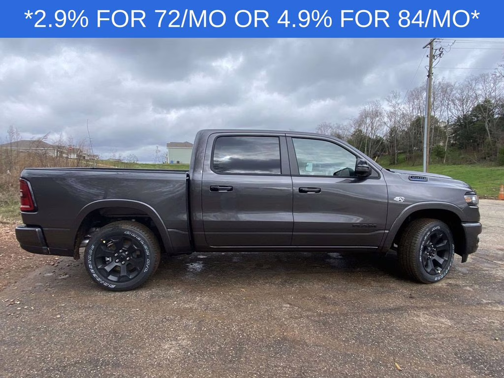 2026 Granite Crystal Metallic Clearcoat Ram 1500 Big Horn/Lone Star 4X4 Truck
