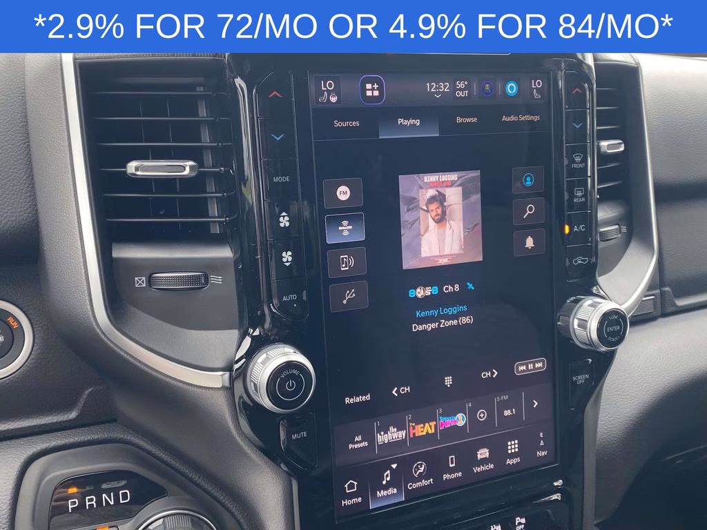 2026 Granite Crystal Metallic Clearcoat Ram 1500 Big Horn/Lone Star 4X4 Truck