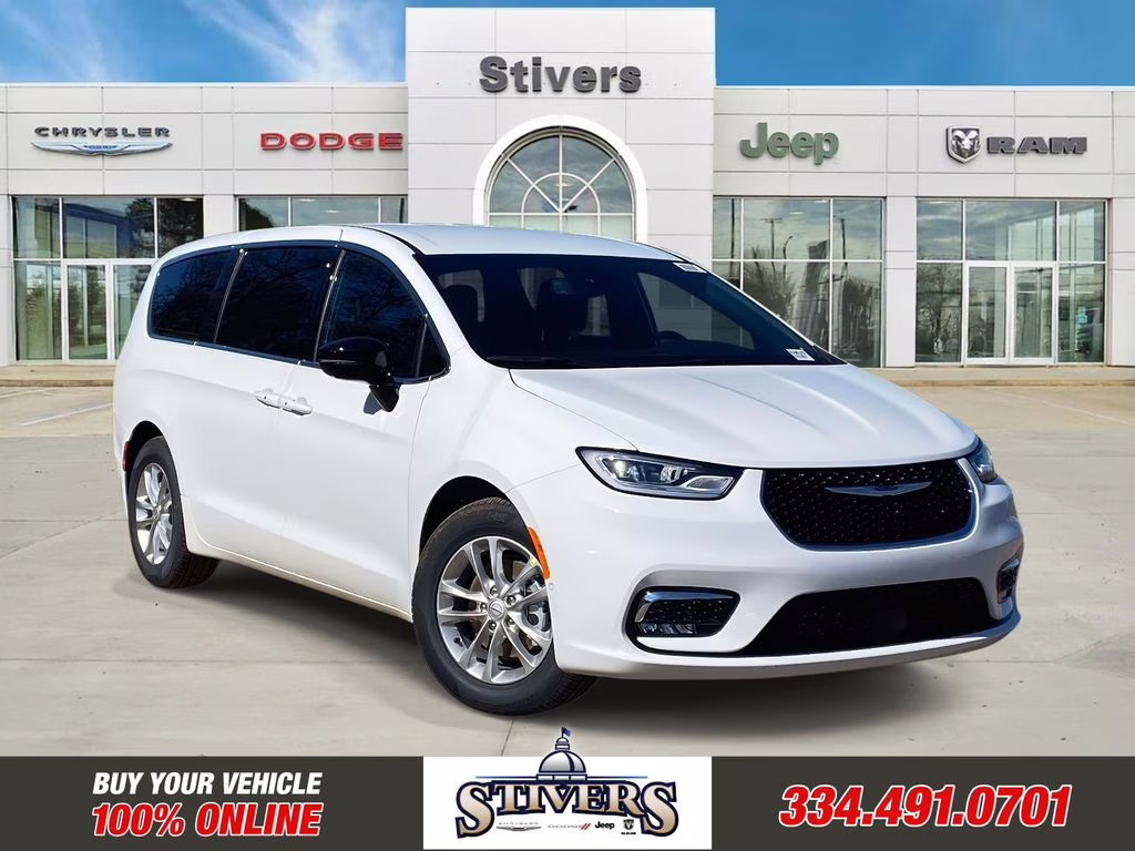 2026 Bright White Clearcoat Chrysler Pacifica Select FWD Van