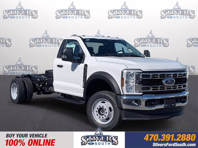 2026 Oxford White Ford Super Duty F-550 DRW XL 4X4 Chassis