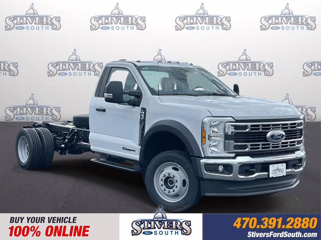 2026 Oxford White Ford Super Duty F-550 DRW XL 4X4 Chassis