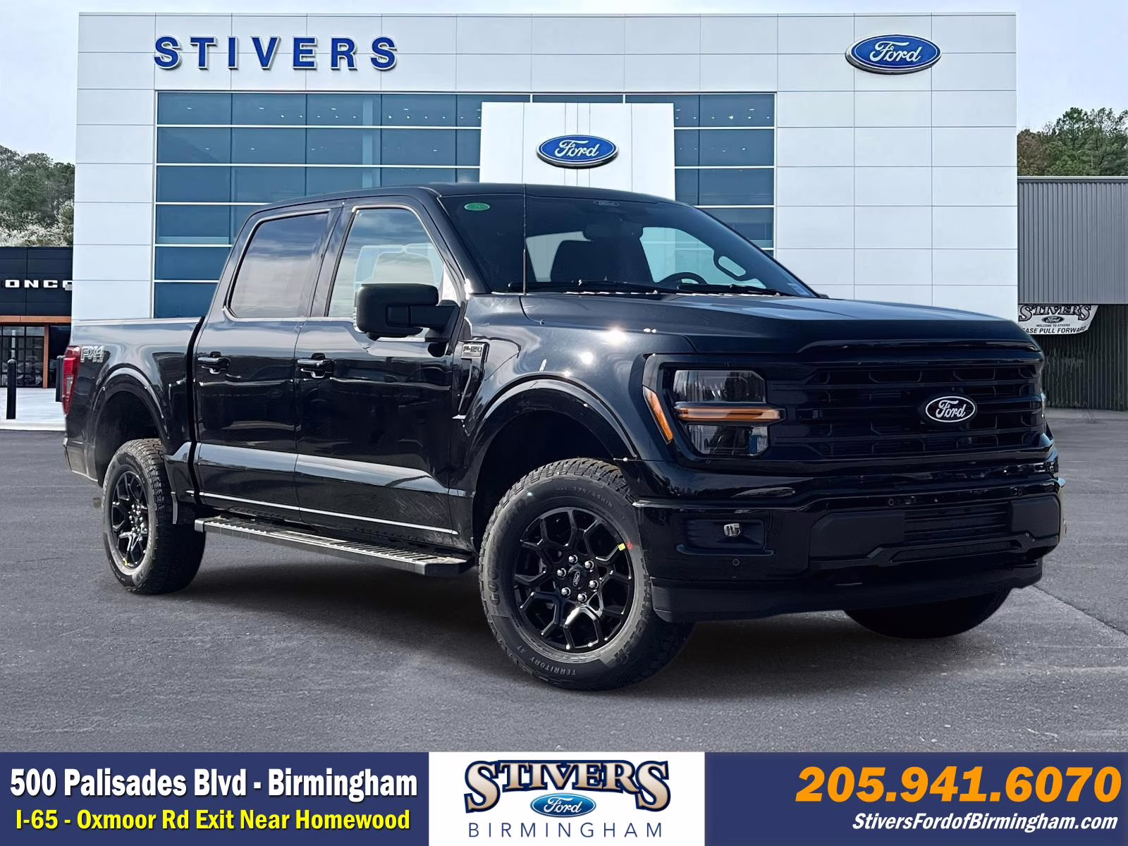 2026 Agate Black Metallic Ford F-150 XLT 4X4 Truck