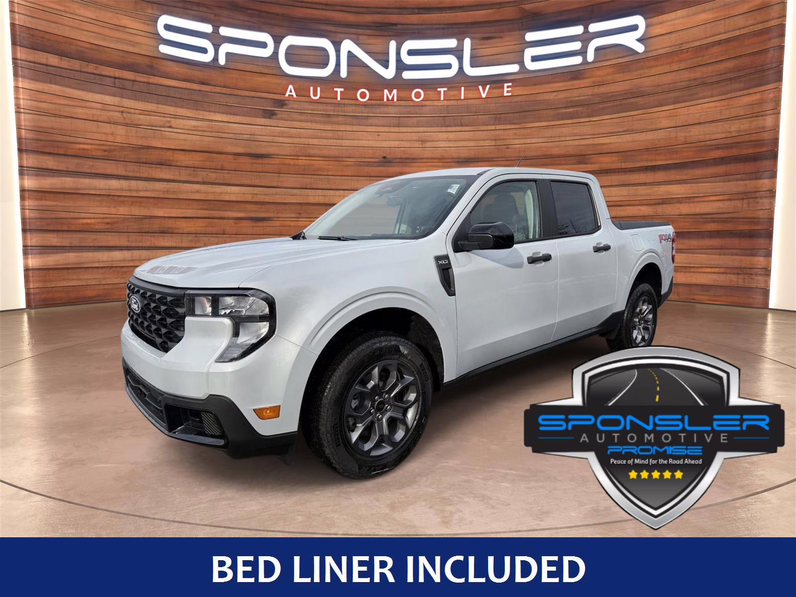 2026 Space White Metallic Ford Maverick XLT AWD Truck