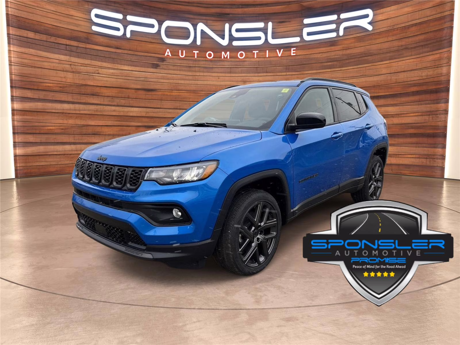 2026 Hydro Blue Pearlcoat Jeep Compass Latitude Altitude 4X4 SUV