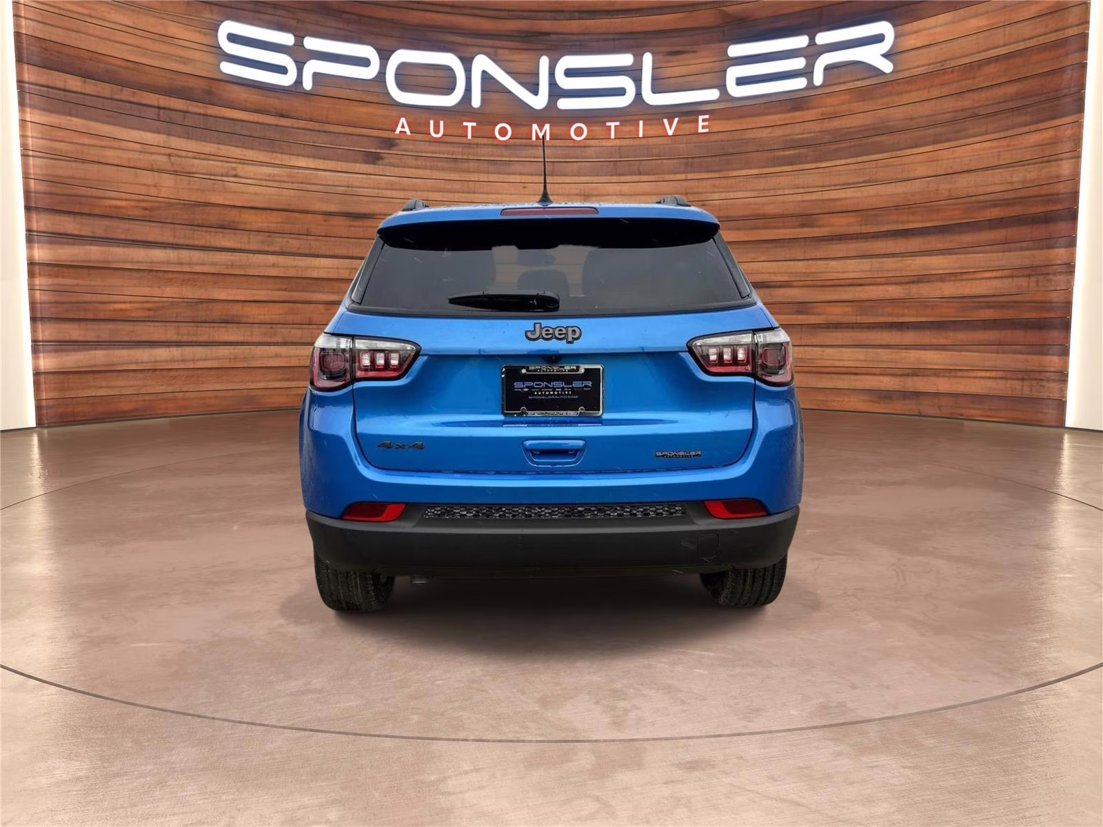 2026 Hydro Blue Pearlcoat Jeep Compass Latitude Altitude 4X4 SUV