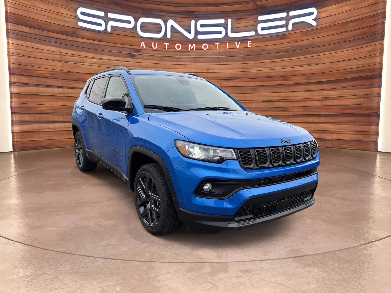 2026 Hydro Blue Pearlcoat Jeep Compass Latitude Altitude 4X4 SUV