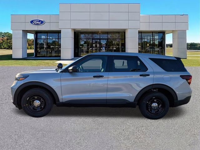 2026 Silver Gray Metallic Ford Police Interceptor Utility AWD SUV