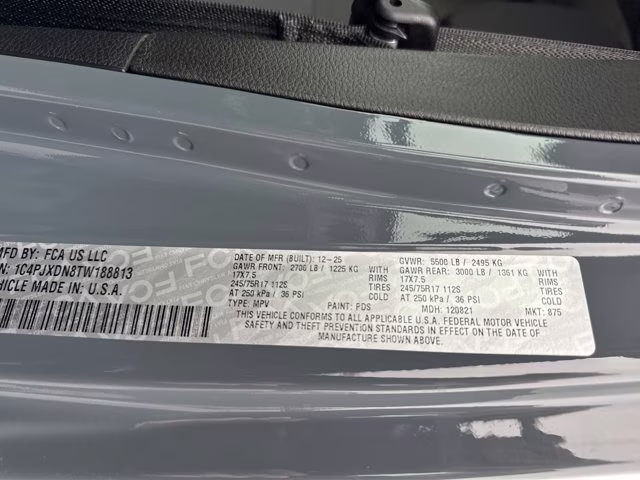 2026 Anvil Clearcoat Jeep Wrangler Sport 4X4 Convertible