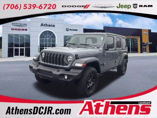 2026 Anvil Clearcoat Jeep Wrangler Sport 4X4 Convertible