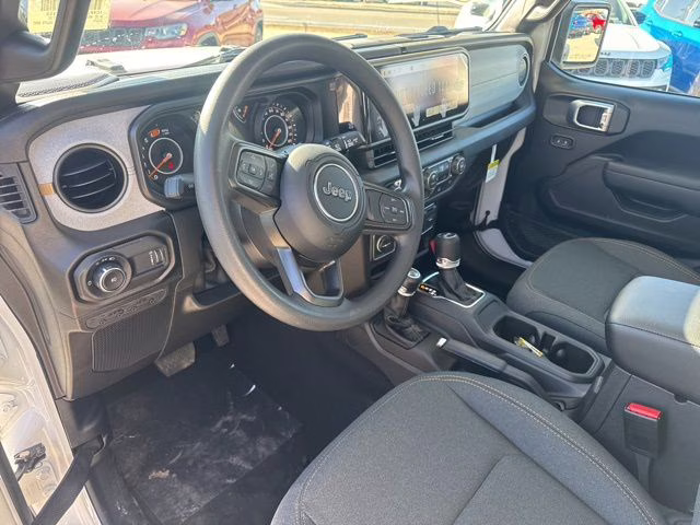 2026 Bright White Clearcoat Jeep Wrangler Sport 4X4 SUV
