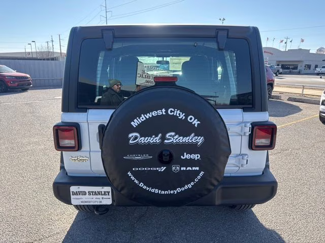2026 Bright White Clearcoat Jeep Wrangler Sport 4X4 SUV