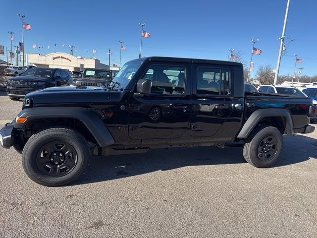 2026 Black Clearcoat Jeep Gladiator Sport 4X4 Truck