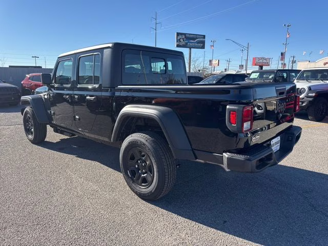 2026 Black Clearcoat Jeep Gladiator Sport 4X4 Truck