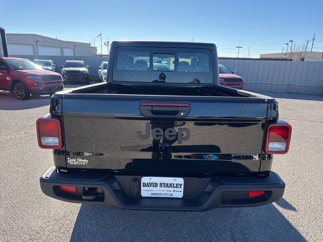2026 Black Clearcoat Jeep Gladiator Sport 4X4 Truck