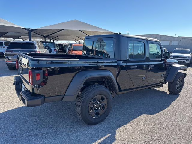 2026 Black Clearcoat Jeep Gladiator Sport 4X4 Truck