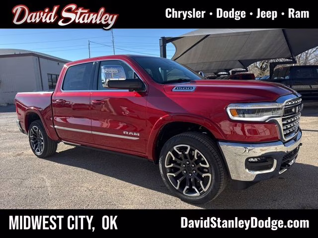 2026 Molten Red Ram 1500 Limited 4X4 Truck