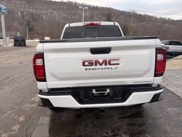 2023 Summit White GMC Canyon Denali 4X4 Truck