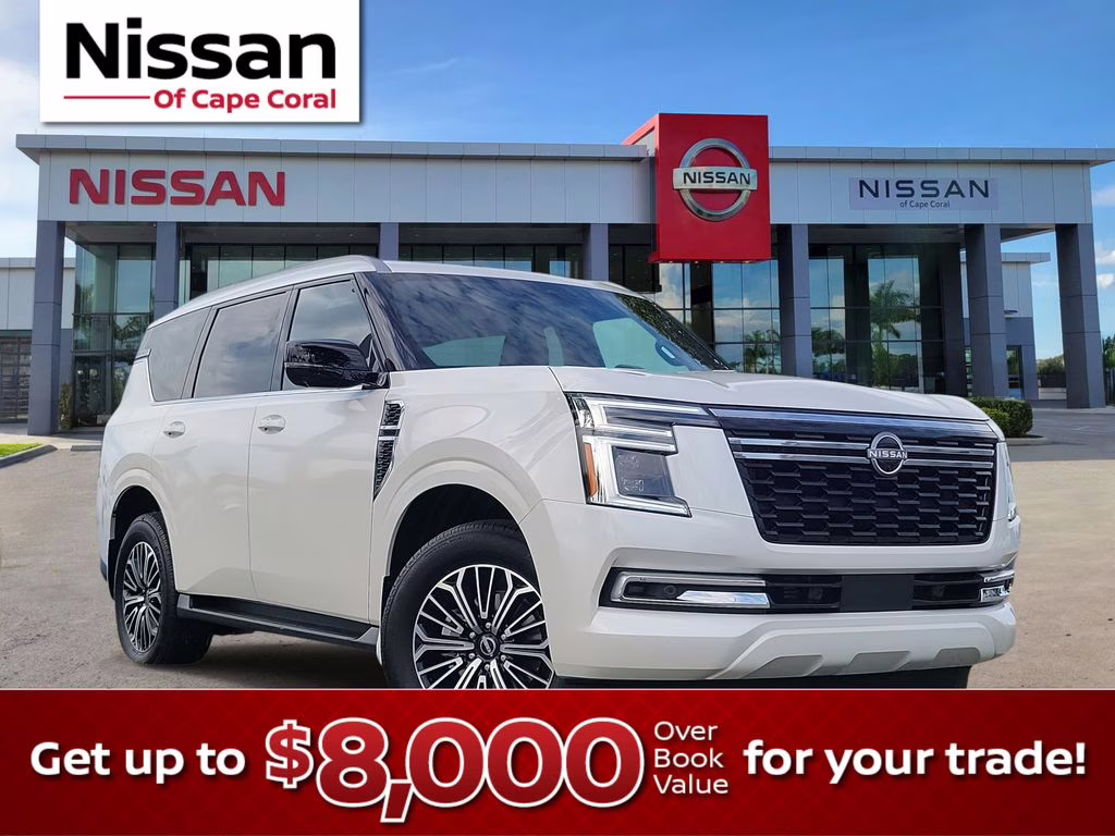 2026 Aspen White Tricoat Nissan Armada SL RWD SUV