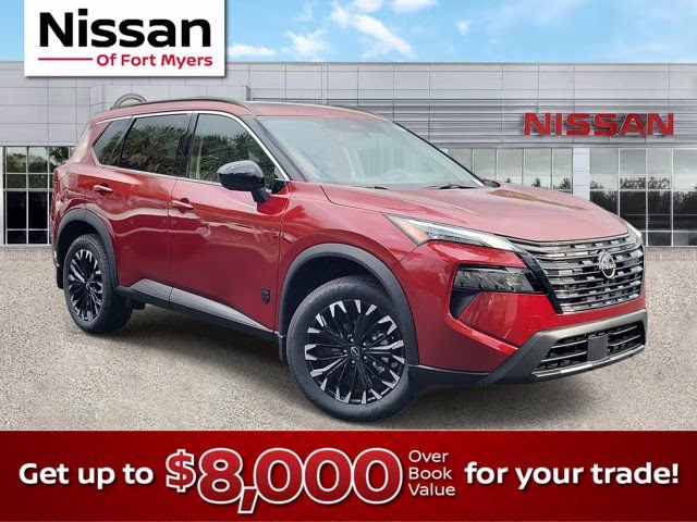 2026 Scarlet Ember Tintcoat Nissan Rogue SV FWD SUV