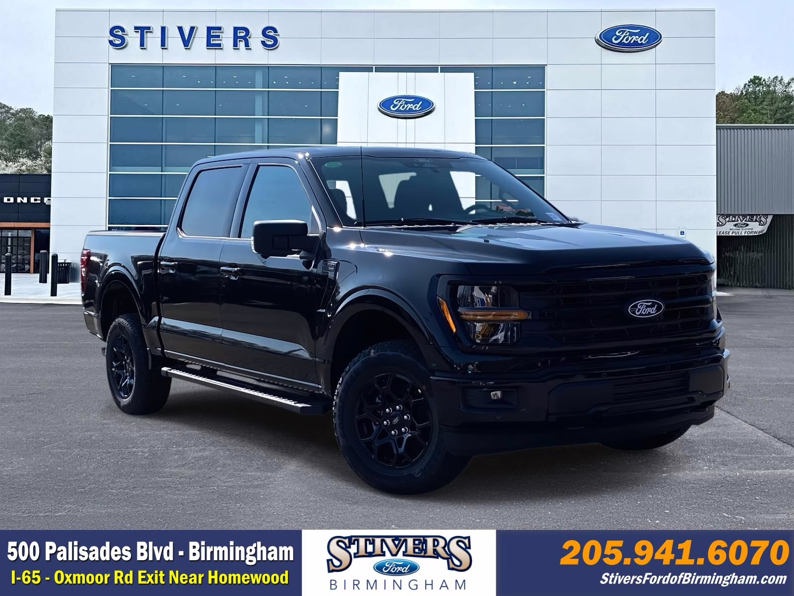 2026 Black Metallic Ford F-150 XLT 4X4 Truck
