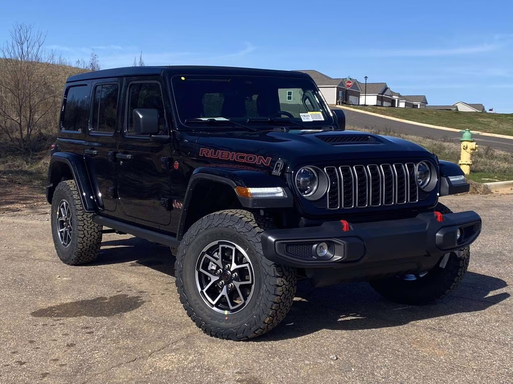 2026 black clearcoat Jeep Wrangler Rubicon 4X4 SUV