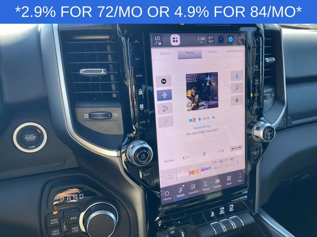 2026 Diamond Black Crystal Pearlcoat Ram 1500 Big Horn/Lone Star 4X4 Truck