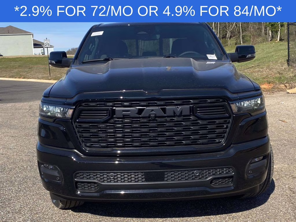 2026 Diamond Black Crystal Pearlcoat Ram 1500 Big Horn/Lone Star 4X4 Truck