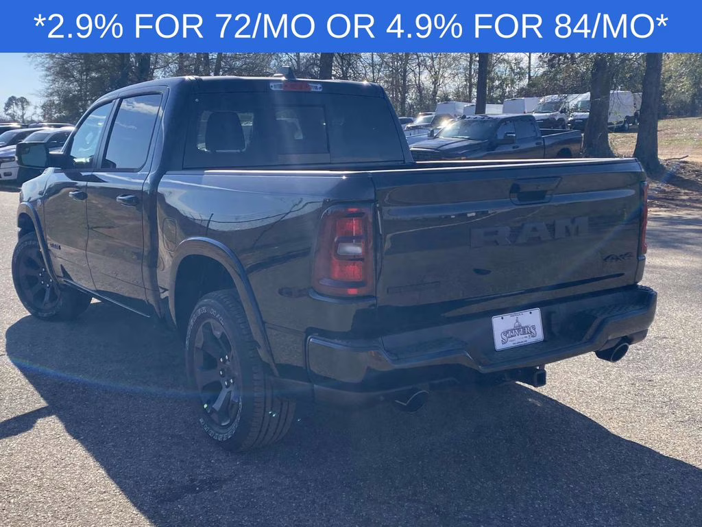 2026 Diamond Black Crystal Pearlcoat Ram 1500 Big Horn/Lone Star 4X4 Truck