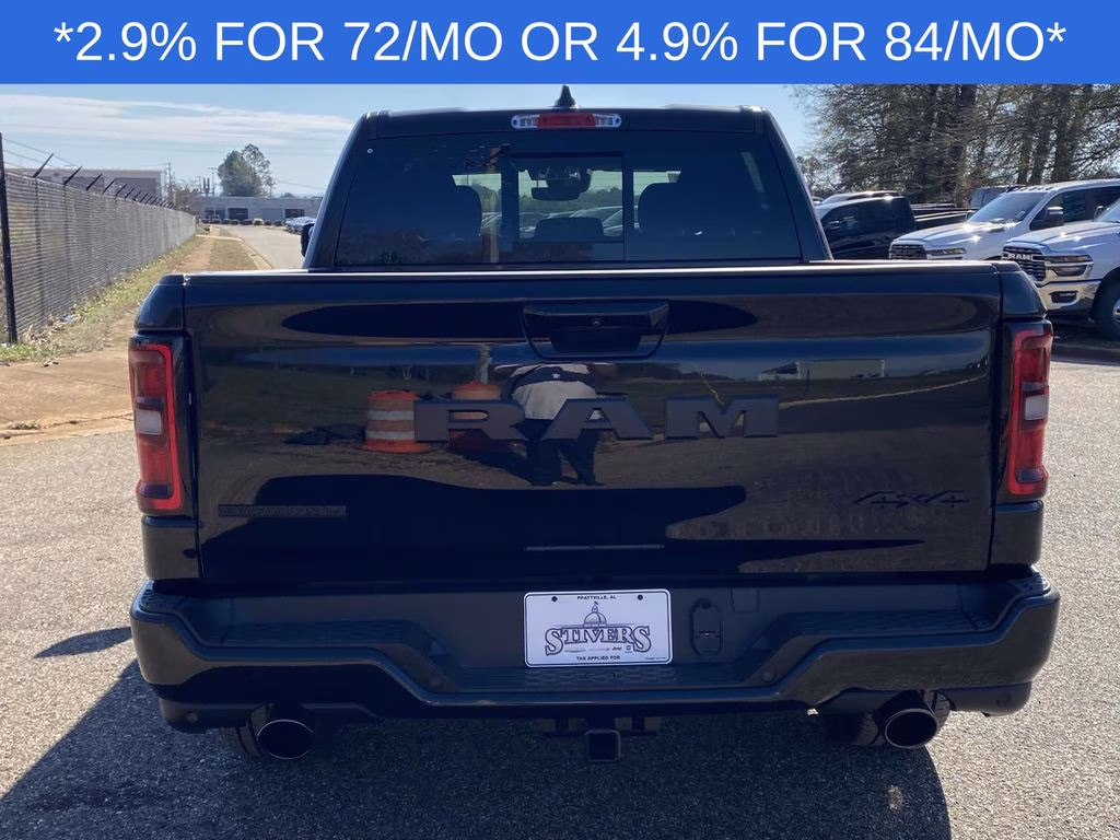 2026 Diamond Black Crystal Pearlcoat Ram 1500 Big Horn/Lone Star 4X4 Truck